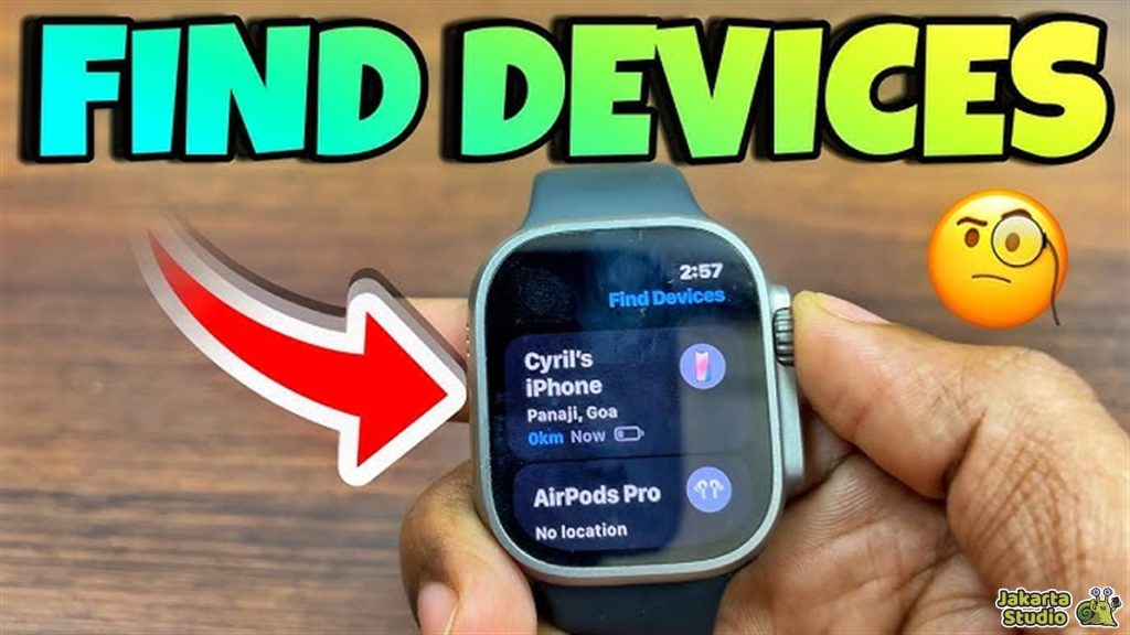 Cara Mencari iPhone Hilang Dengan Apple Watch