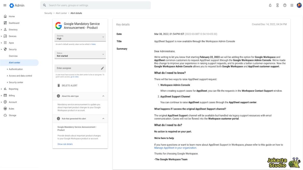 Cek Akses Google Drive