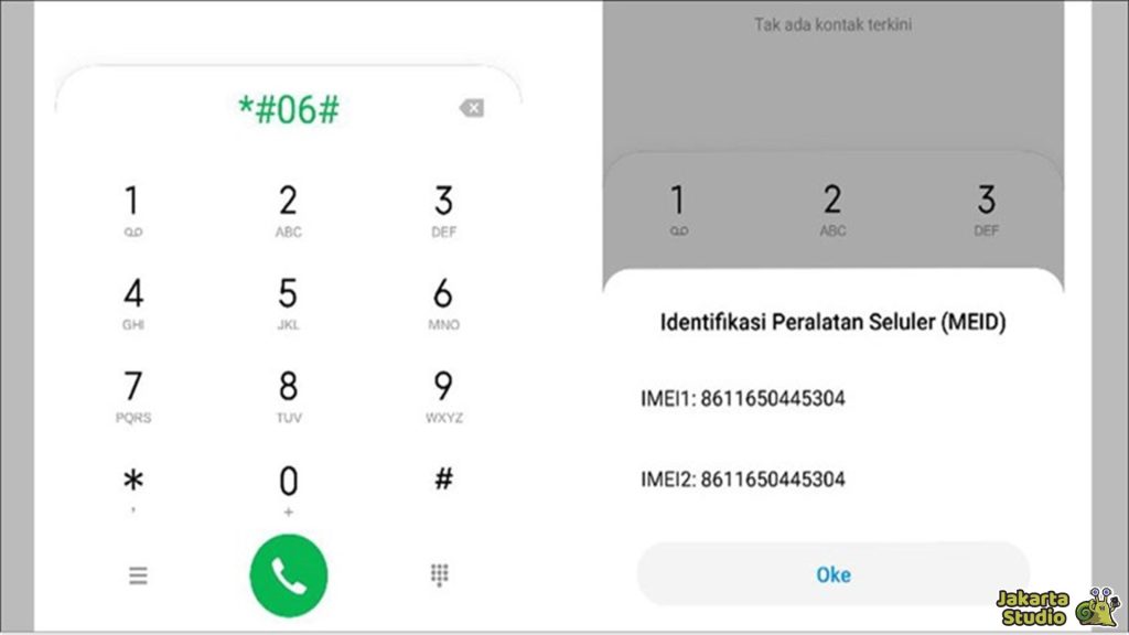 Fungsi Kode *#06#