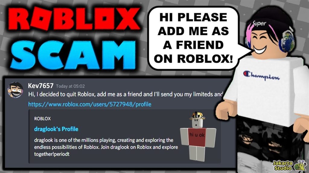 Jenis Scam Roblox