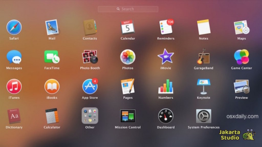 Launchpad macbook