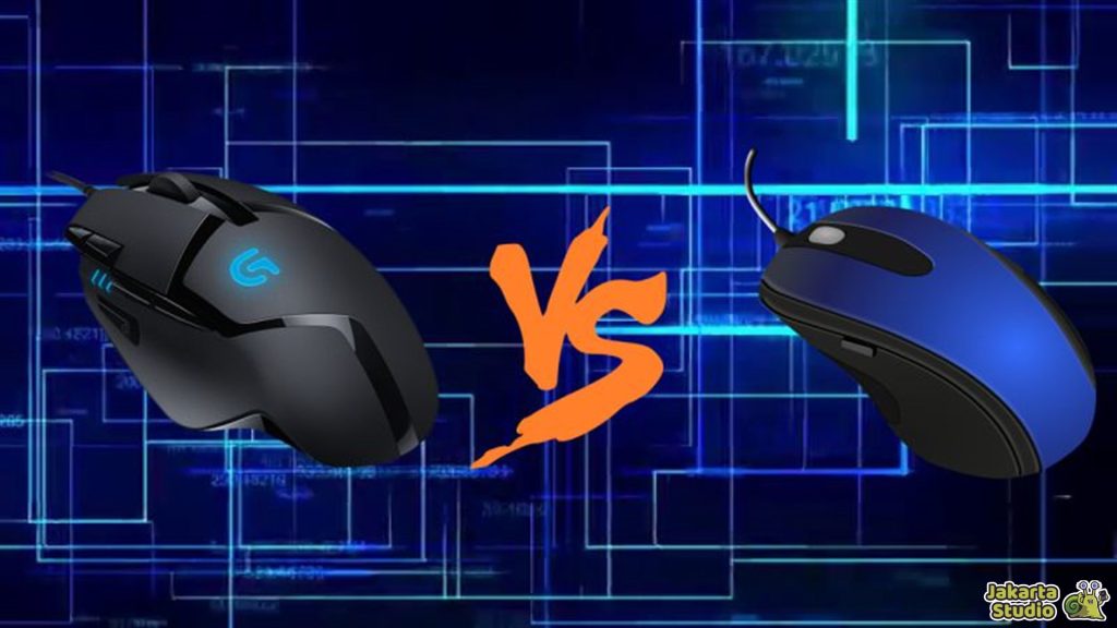 Perbedaan Mouse Gaming dan Biasa