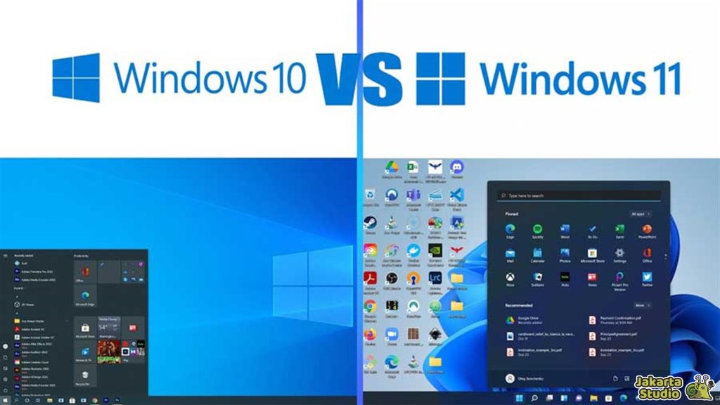 Perbedaan Windows 10 dan 11
