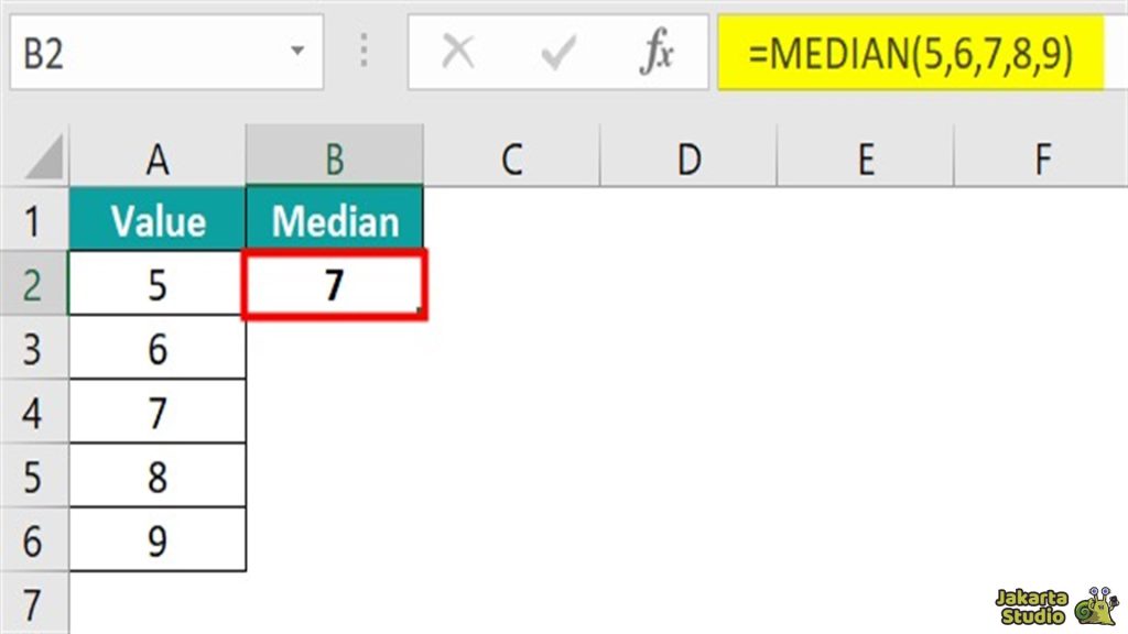 Rumus Statistik Excel