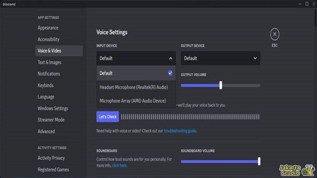 Solusi Discord Tidak Ada Suara