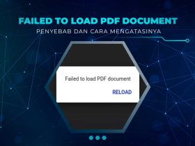 Solusi Failed to Load PDF Document