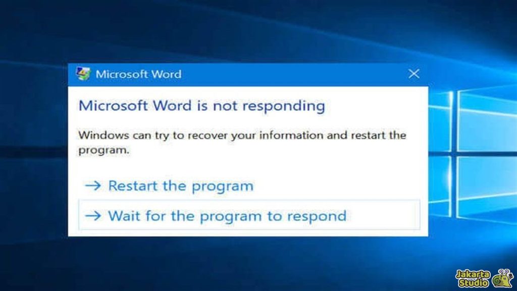 Solusi Laptop Not Responding