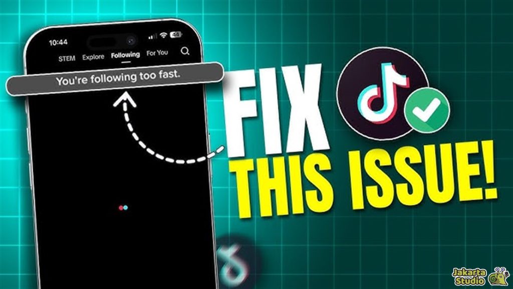 Solusi TikTok Tidak Bisa Follow