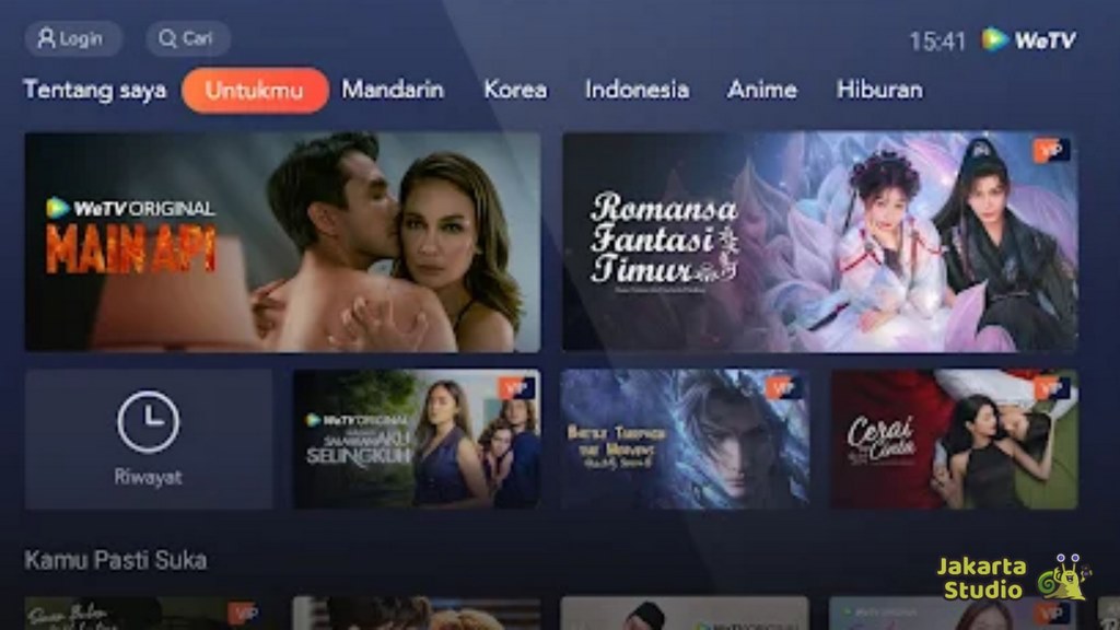  WeTV: Asian & Local Drama : Aplikasi Nonton Film Gratis di Android