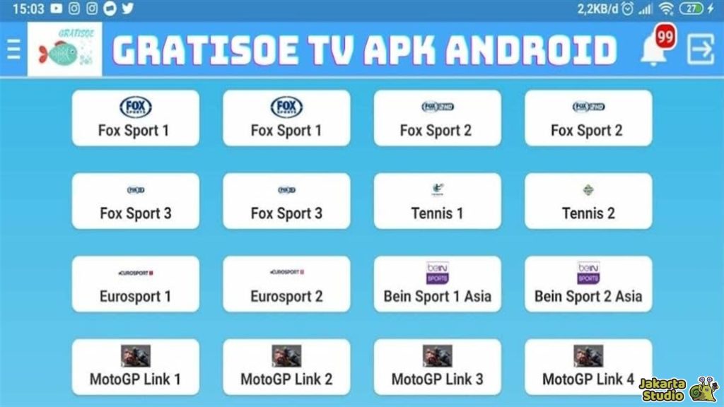 Aplikasi Nonton Sepak Bola Gratis