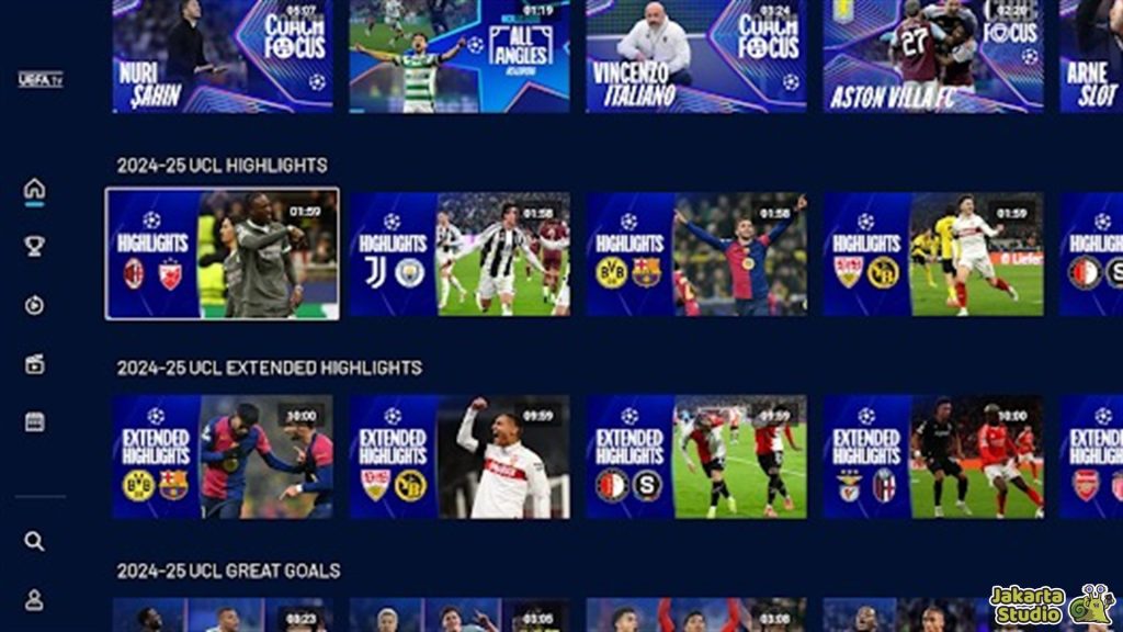 Aplikasi Nonton Sepak Bola Gratis