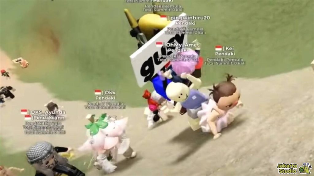 Cara Gendong Teman di Roblox