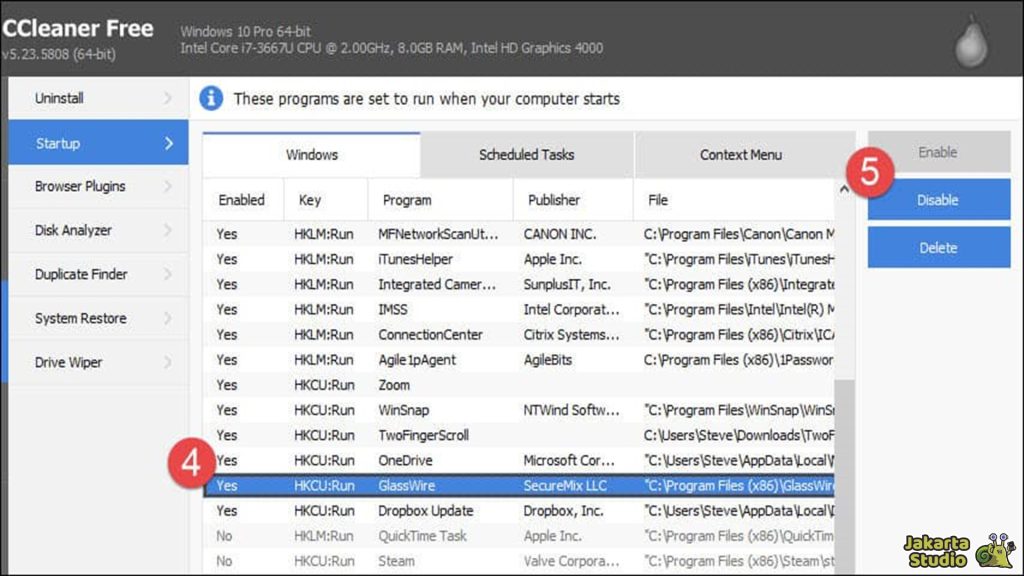 Cara Mematikan Startup Windows 11