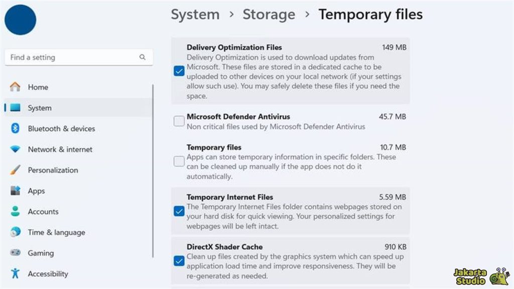 Cara Membersihkan Penyimpanan Windows 11