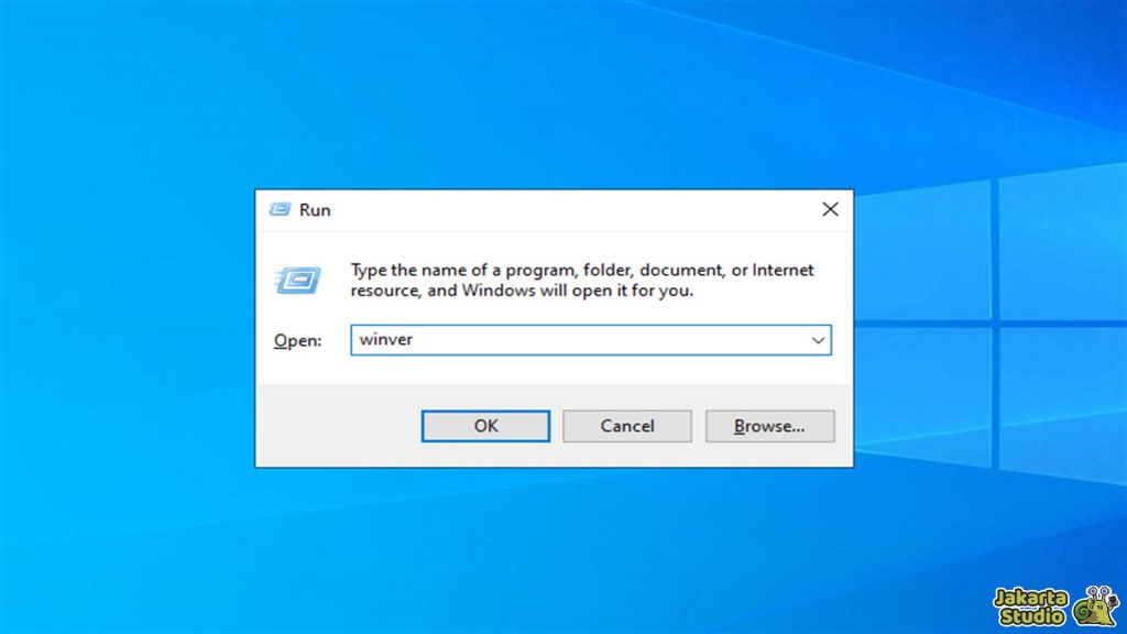 Cek Versi Windows