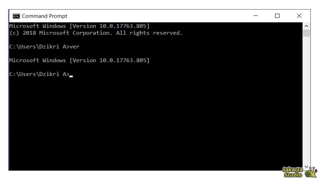 Cek Versi Windows