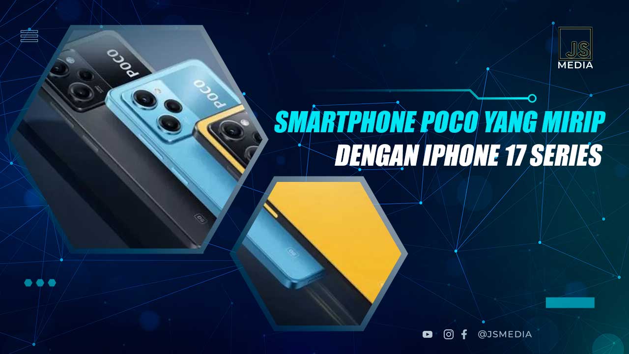 HP POCO Mirip iPhone 17