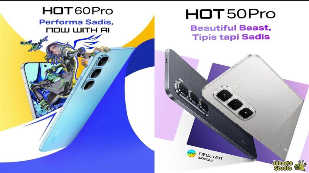 Perbandingan Infinix Hot 60 Pro dan Infinix Hot 50 Pro