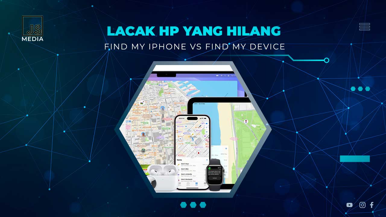 Perbedaan Find My iPhone dan Find My Device
