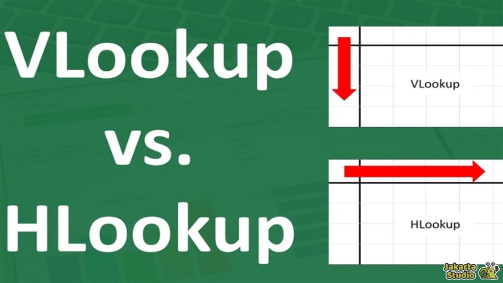 Perbedaan Vlookup dan Hlookup