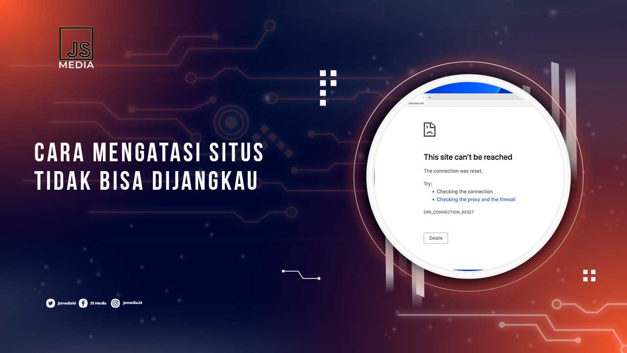 Solusi Site Cant be Reached