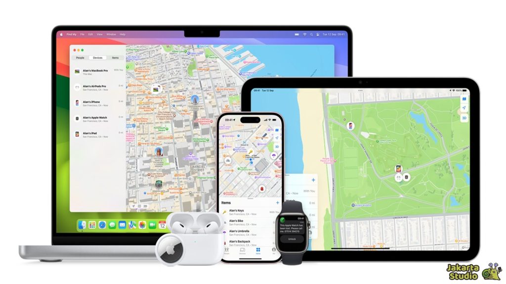 Perbedaan Find My iPhone dan Find My Device