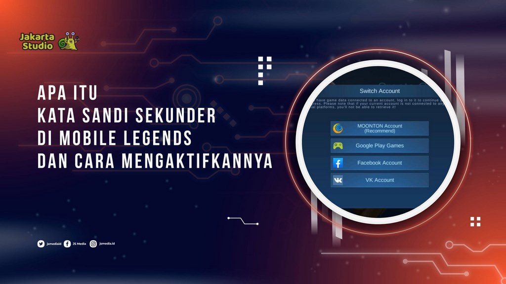 Apa Itu Kata Sandi Sekunder di Mobile Legends dan Cara Mengaktifkannya