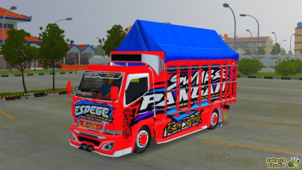 BUSSID MOD Truk Oleng