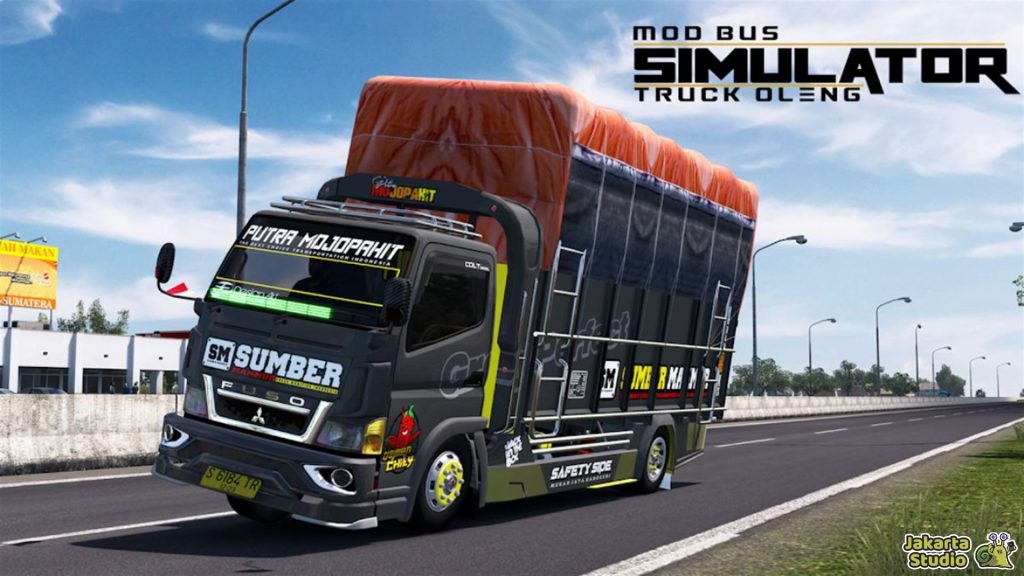 BUSSID MOD Truk Oleng