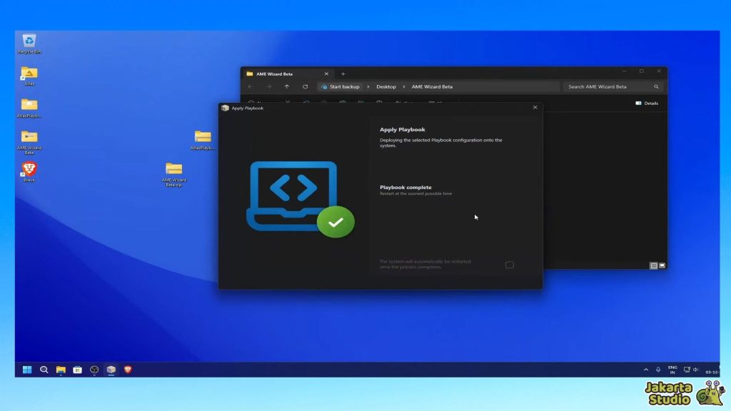 Cara Install Atlas OS