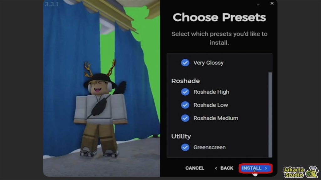 Cara Install Roshade Roblox