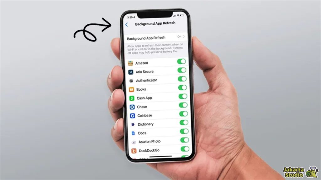 Cara Mematikan Background App HP