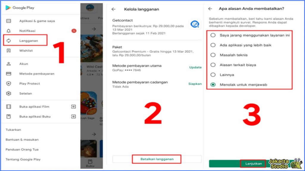 Cara Membatalkan GetContact Premium