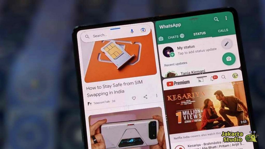 Cara Membuat Dua Layar di HP Samsung