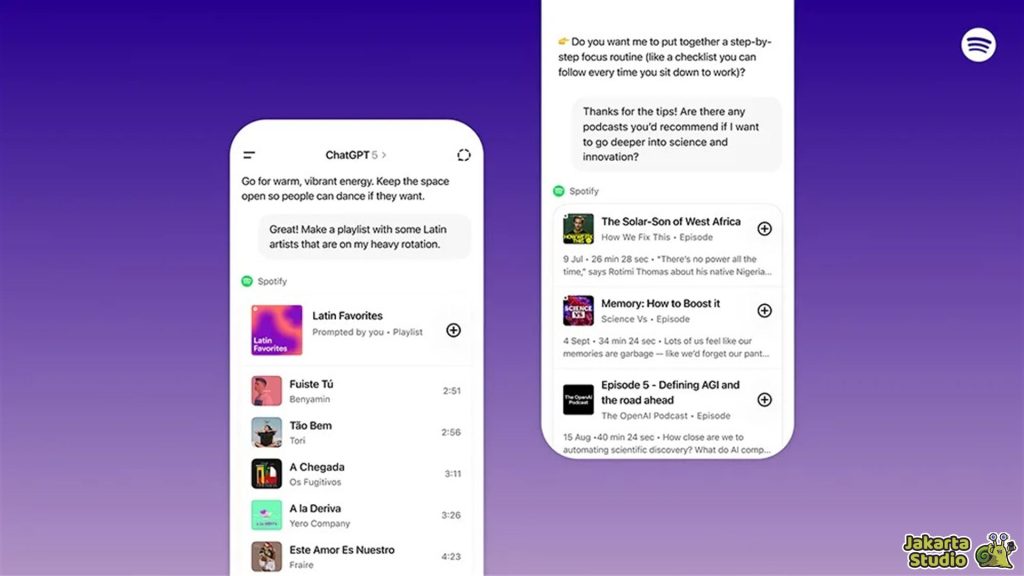 Cara Mencari Lagu di Spotify Lewat ChatGPT