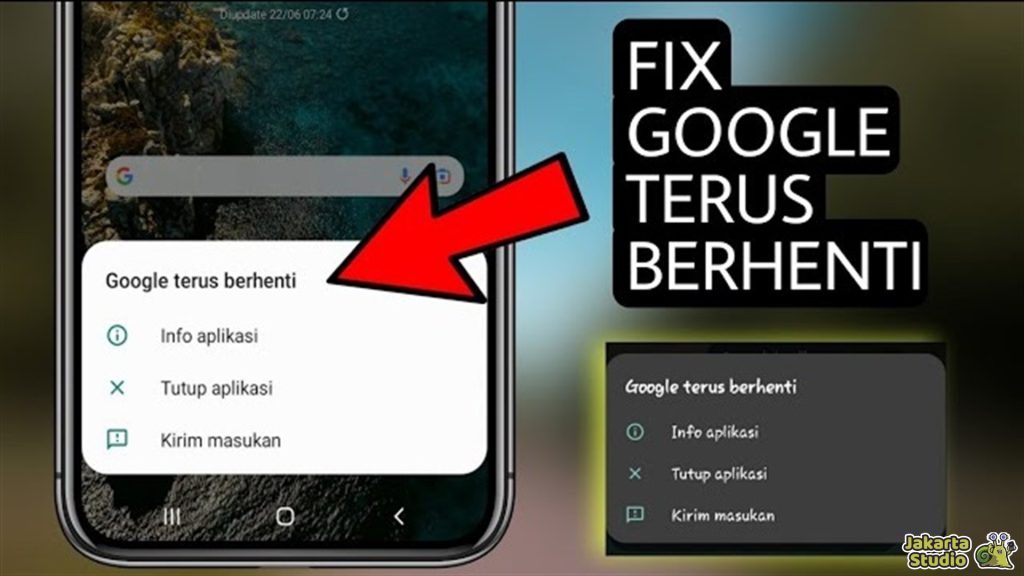 Cara Mengatasi Google Penelusuran Terhenti