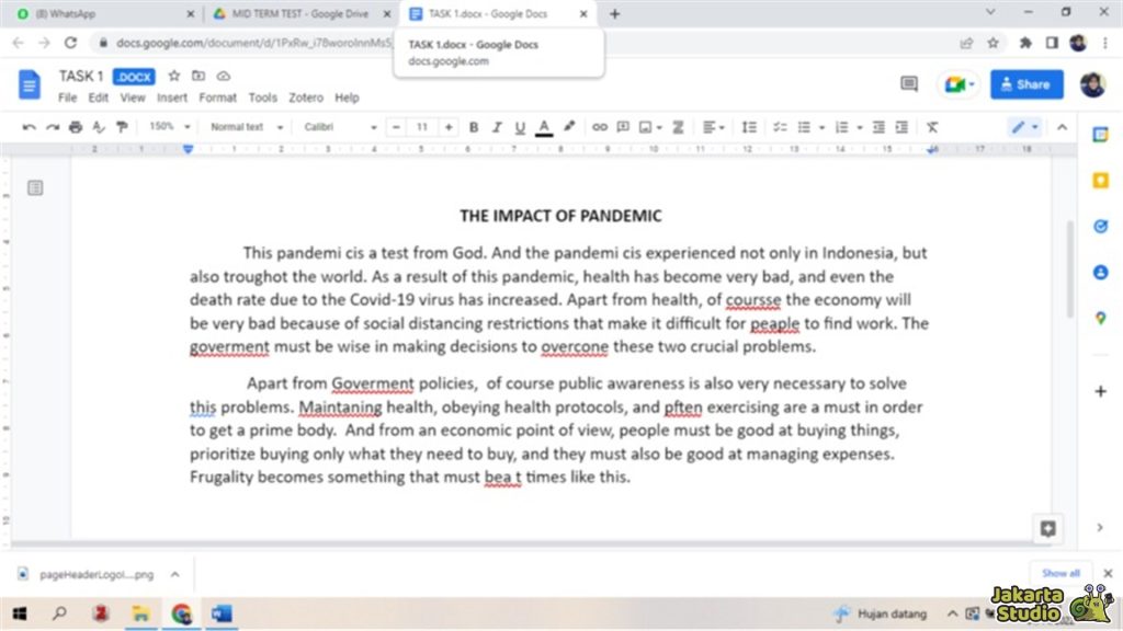 Cara Mengatasi Typo Di Google Docs