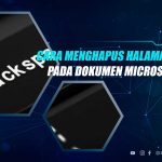 Cara Menghapus Halaman Kosong di Word