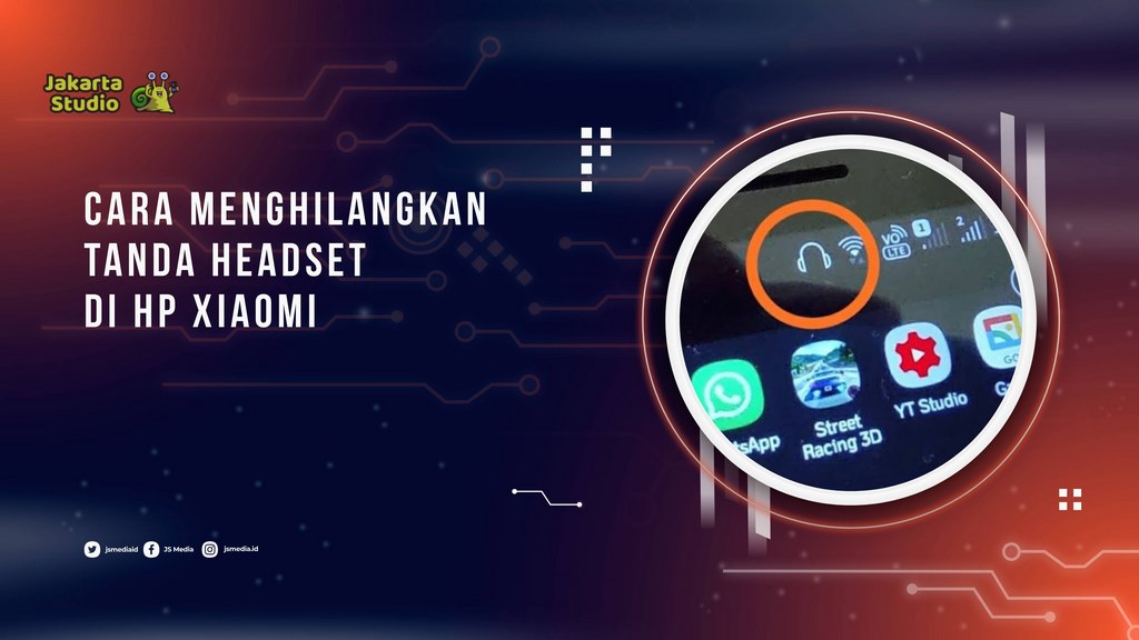 Cara Menghilangkan Tanda Headset di HP Xiaomi