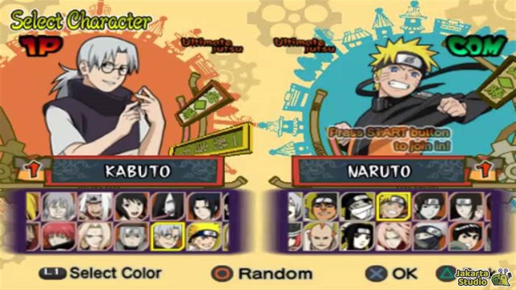 Cheat Naruto Ultimate Ninja 5 PS2