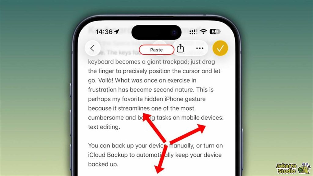 Gesture iPhone