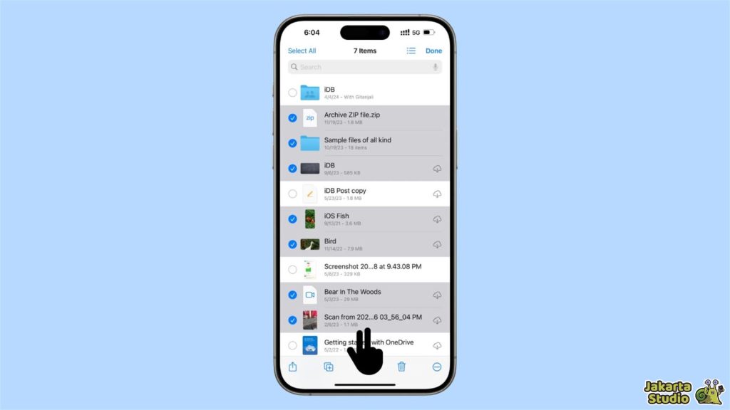 Gesture iPhone