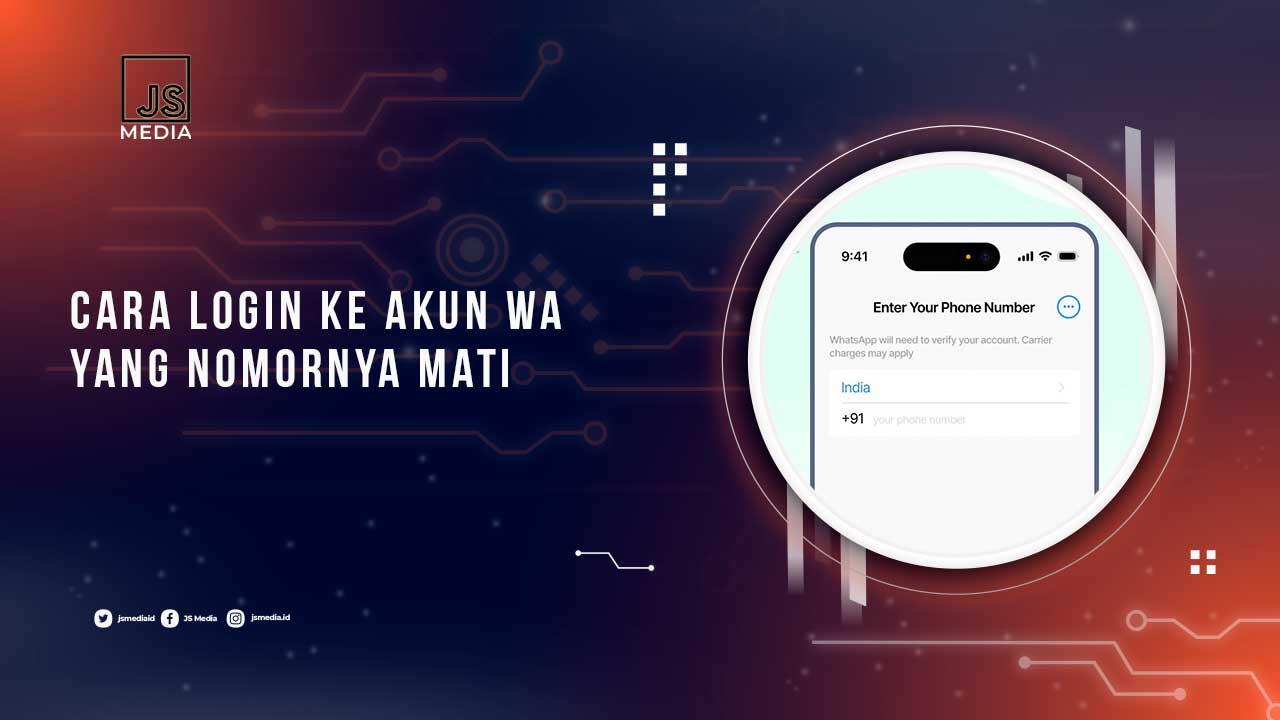 Login WA Dengan Nomor Tidak Aktif