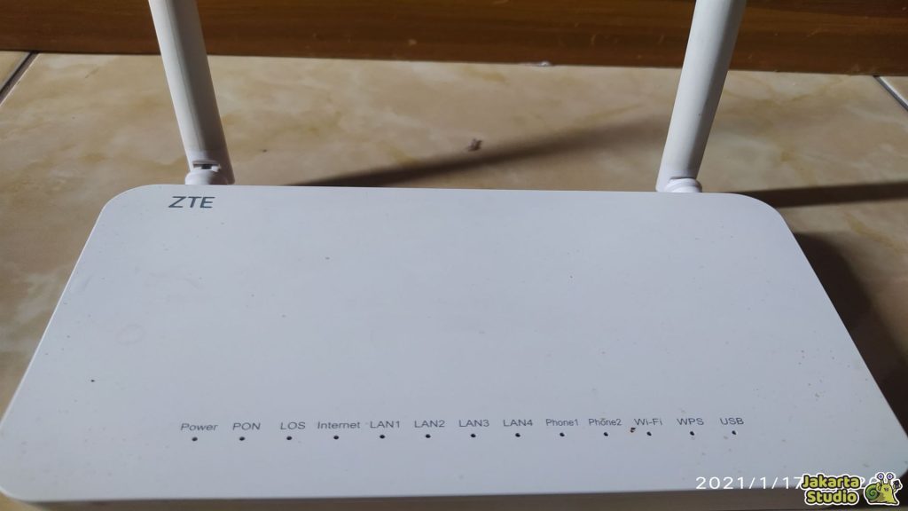 Password Router ZTE F609