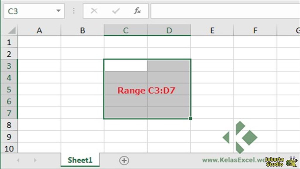 Range dan Cell Microsoft Excel