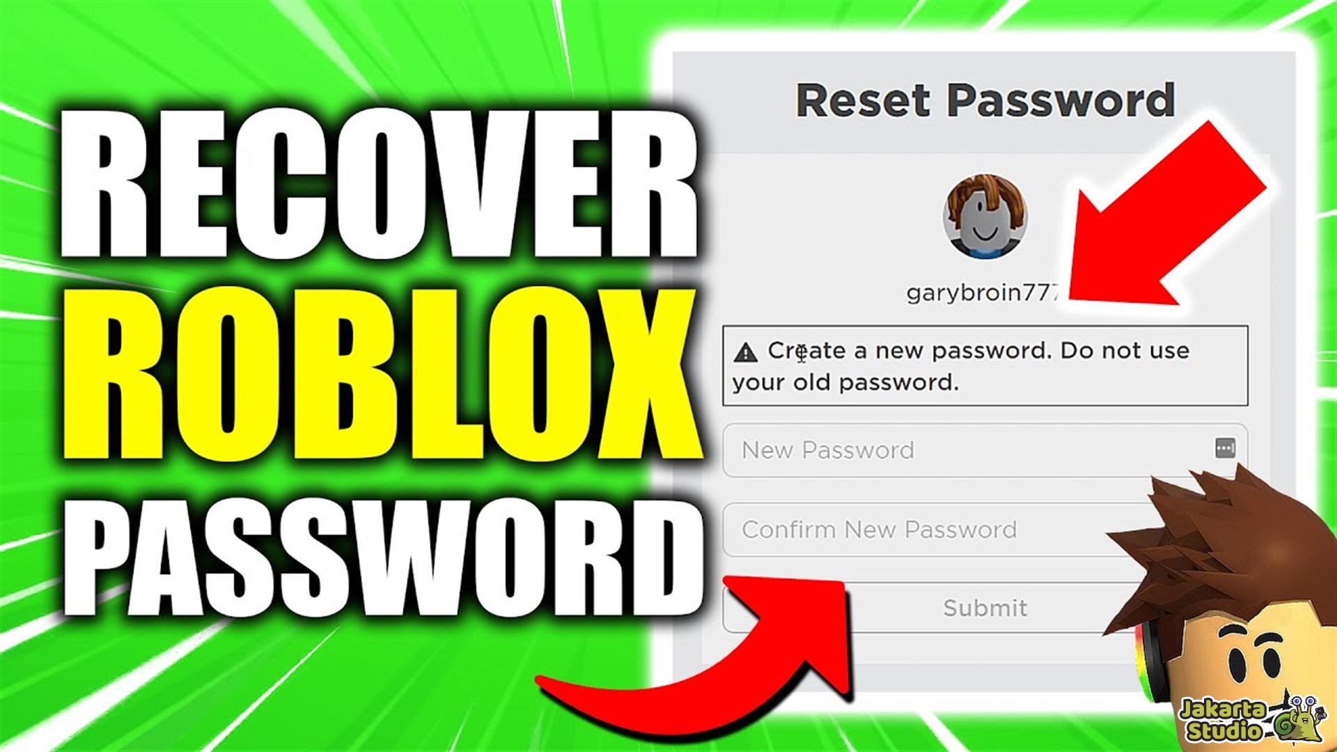 Cara Mudah Mengatasi Lupa Password Akun Roblox Solusi Lupa Password Roblox 2 