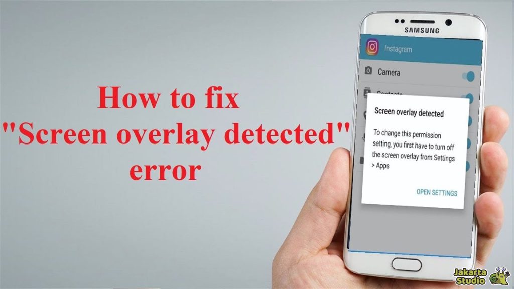 Solusi Screen Overlay Detected