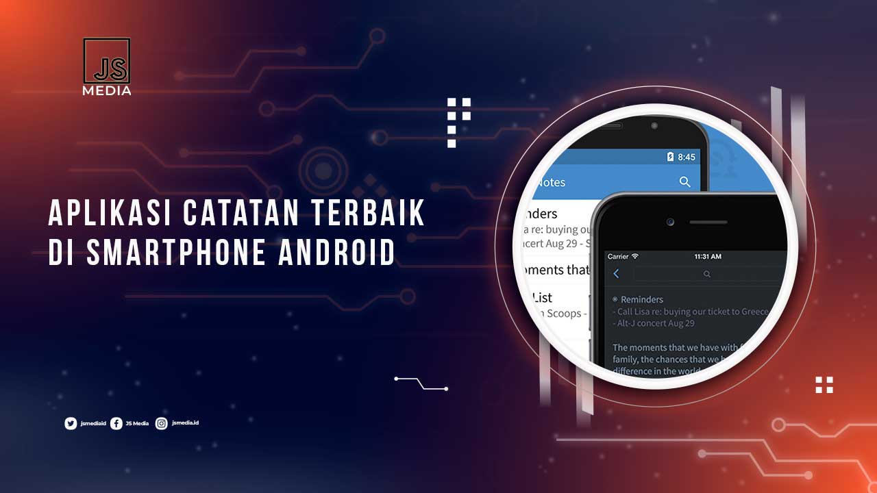 Aplikasi Catatan Terbaik Android