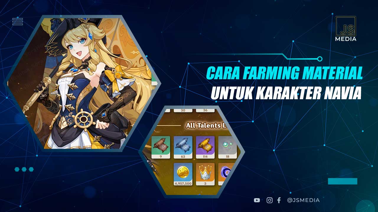 Ascension dan Talent Material Navia