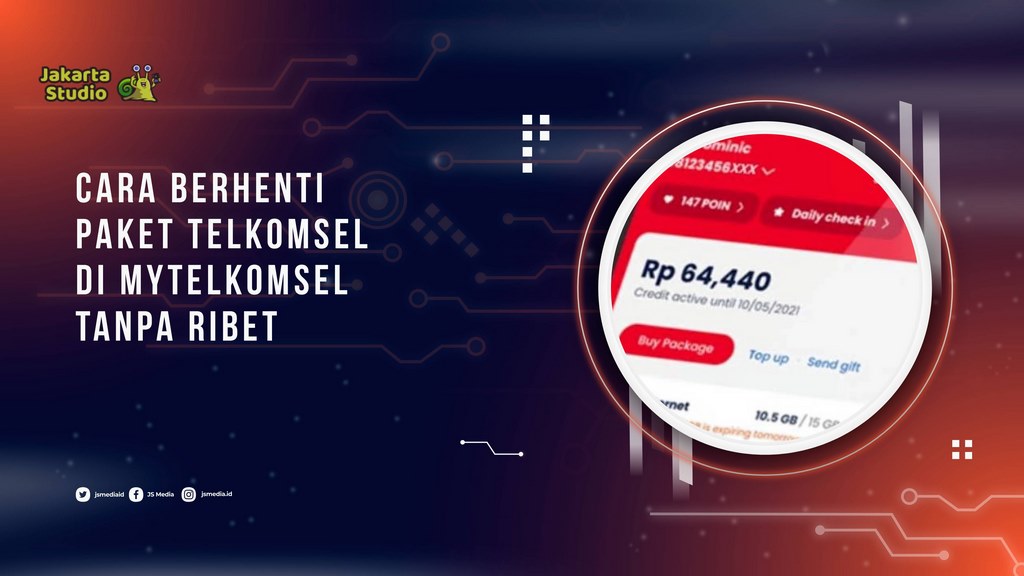 Cara Berhenti Paket Telkomsel di MyTelkomsel Tanpa Ribet